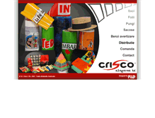 Tablet Screenshot of crisco.ro